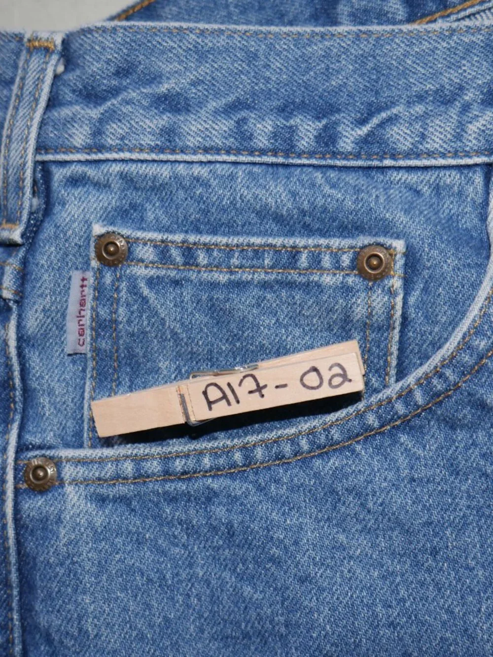 Carhartt Men's Classic Fit Jeans Size 40x34 Blue Stonewashed